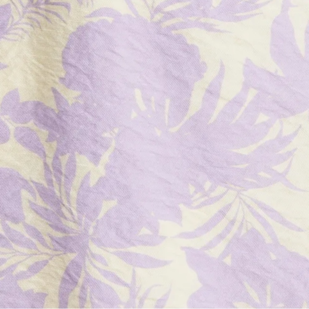 🅽🅴🆆 ASTR Keyhole Wrap Spaghetti Strap Dress, Lavender Floral, XS - Picture 5 of 16
